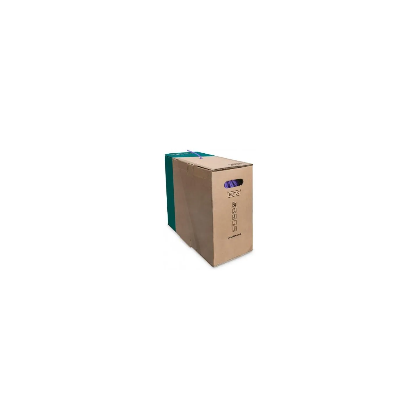 Digitus | Installation cable | CAT 6 F-UTP | Violet