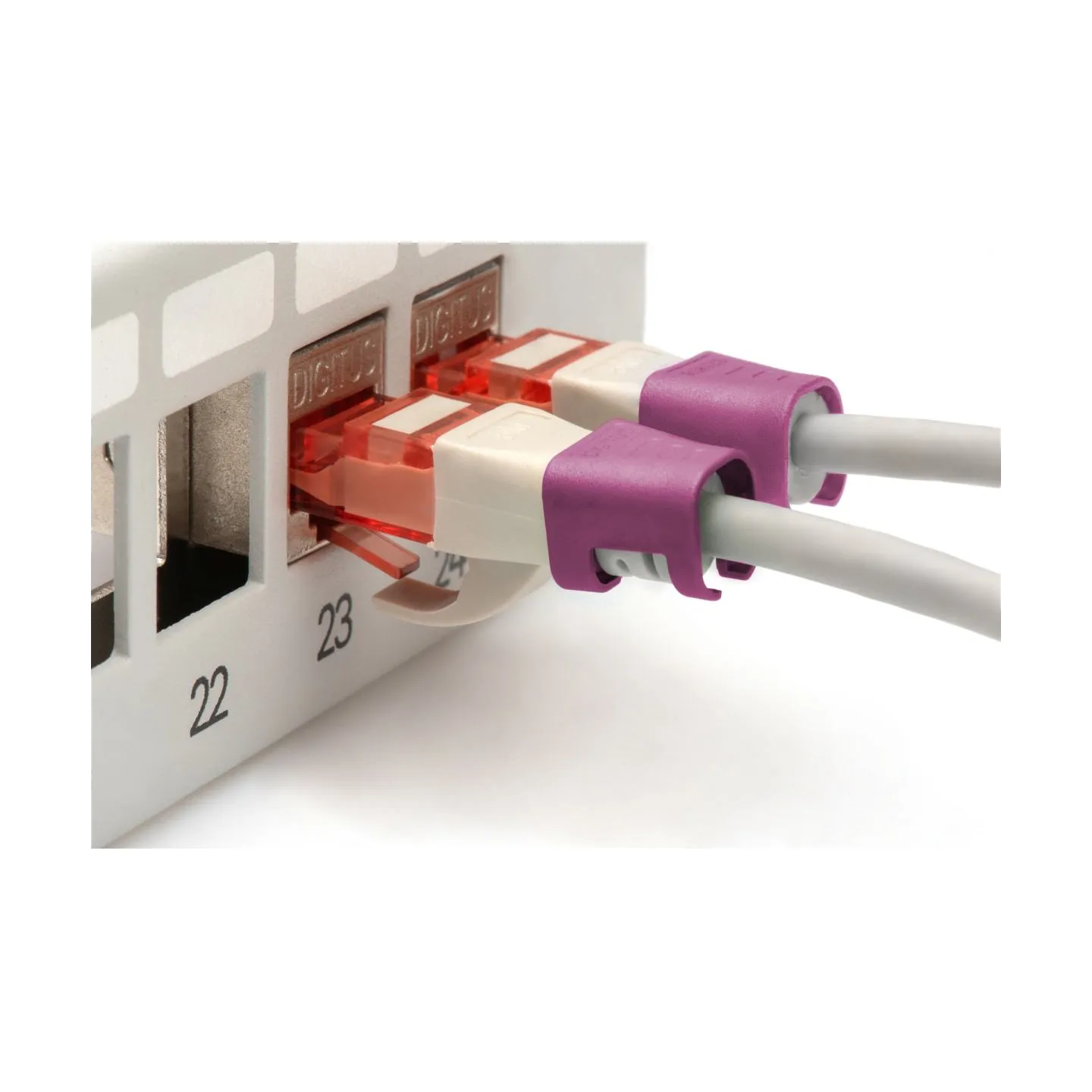 Digitus | Color clips for Patch cable | A-CC-MG | Magenta