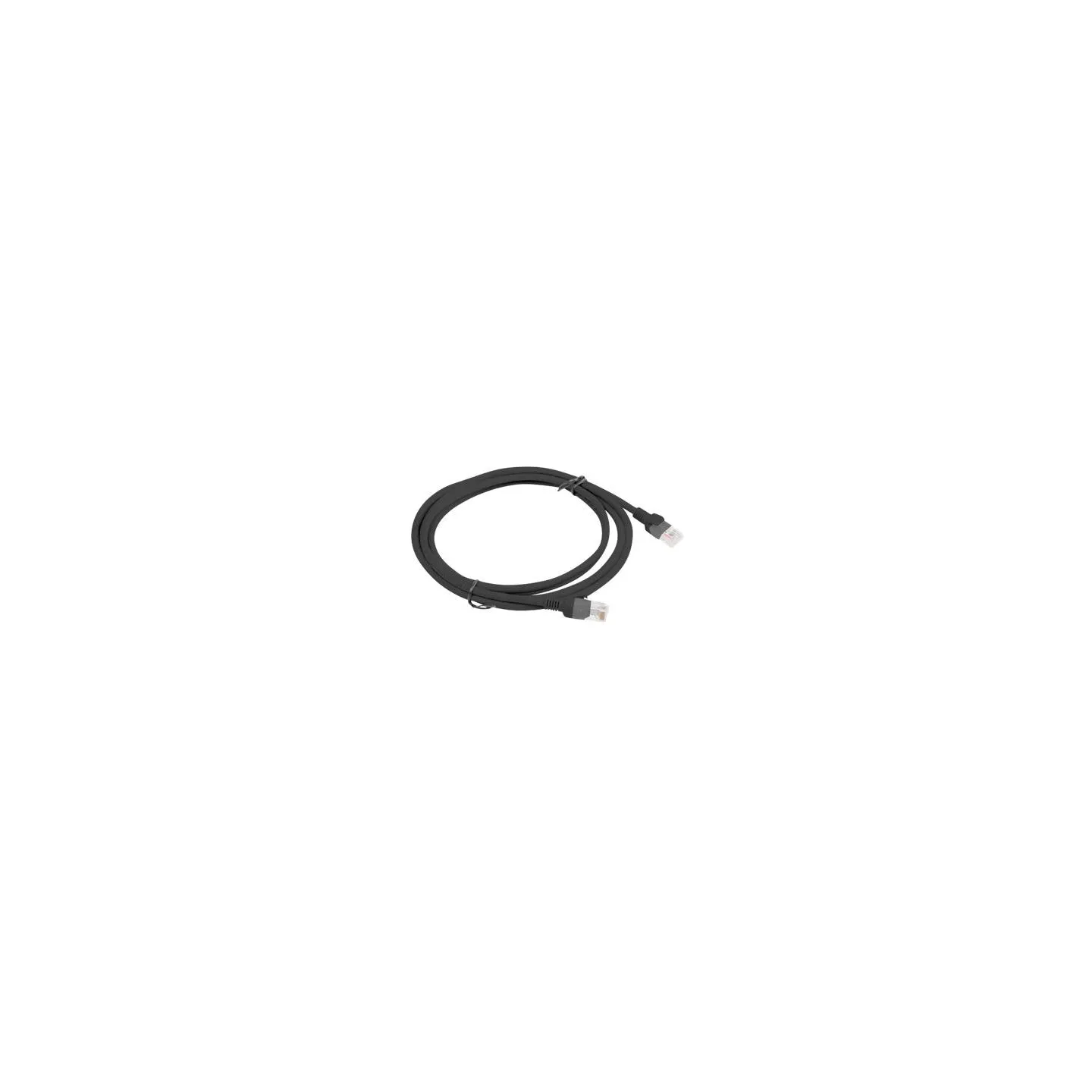 Lanberg | Patchcord CAT.6 UTP | PCU6-10CC-0200-BK | 2 m | Black