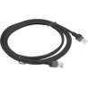 Lanberg PCU6-10CC-0200-BK Patchcord