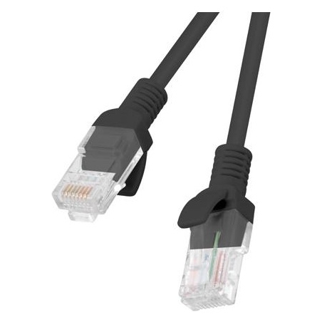 Lanberg | Patchcord CAT.6 UTP | PCU6-10CC-2000-BK | 20 m | Black