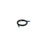 Lanberg | Patch cable - CAT 6a | RJ-45 - male | RJ-45 - male | 1 m | Black | RAL 9004