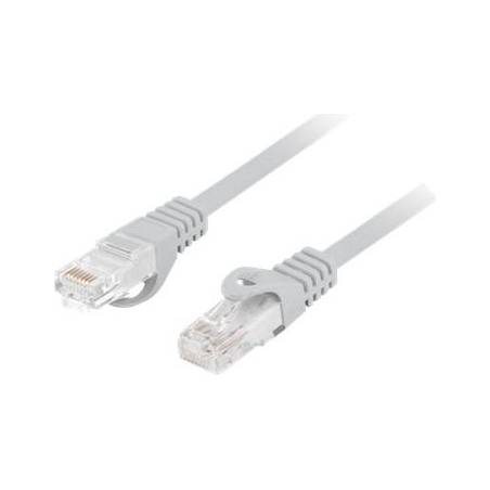 Lanberg | Patchcord Cat.6 UTP LSZH CU | PCU6-10CU-0100-S | 1 m | Grey