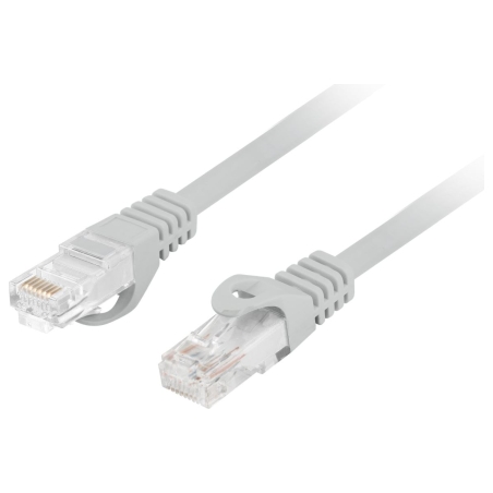Lanberg | Patchcord Cat.6 UTP LSZH CU | PCU6-10CU-0150-S | 1.5 m | Grey