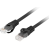 Lanberg | Patchcord Cat.6 UTP LSZH CU | PCU6-10CU-0200-BK | 2 m | Black