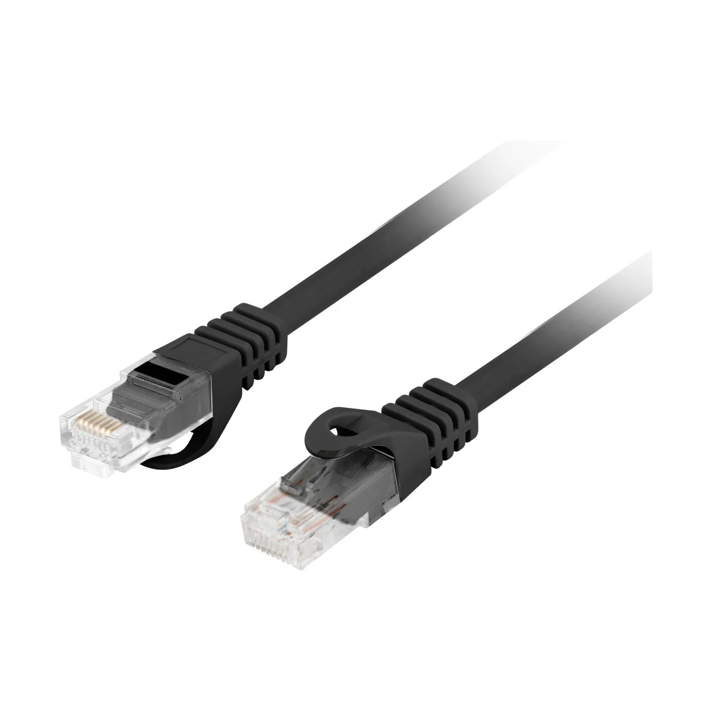 Lanberg | Patchcord Cat.6 UTP LSZH CU | PCU6-10CU-0200-BK | 2 m | Black