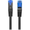 Lanberg | Patchcord Cat.6A S/FTP LSZH CCA | PCF6A-10CC-0150-BK | 1.5 m | Black