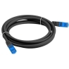 Lanberg | Patchcord Cat.6A S/FTP LSZH CCA | PCF6A-10CC-0150-BK | 1.5 m | Black