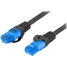 Lanberg | Patchcord Cat.6A S/FTP LSZH CCA | PCF6A-10CC-2000-BK | 20 m | Black
