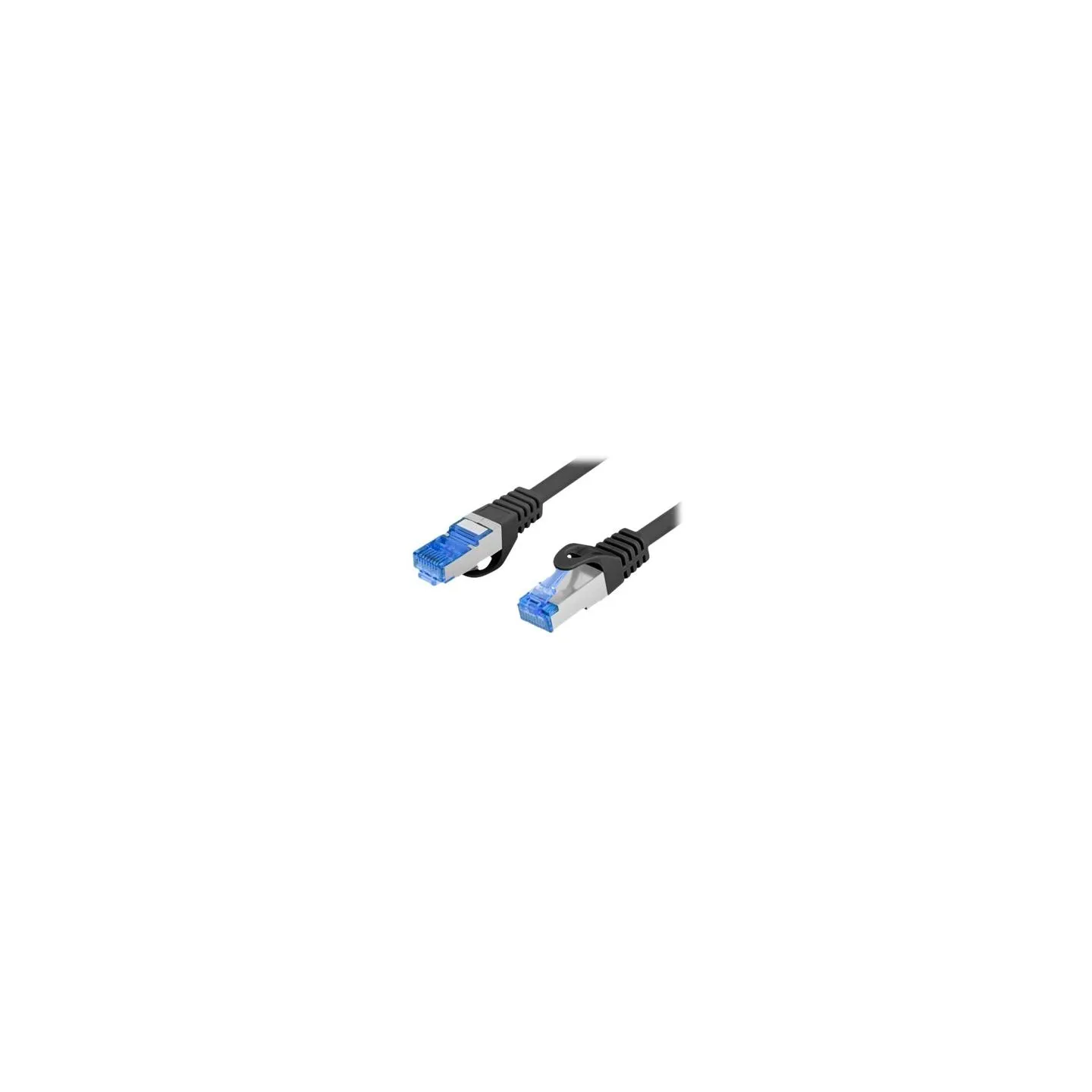 Lanberg | Patchcord Cat.6A S/FTP LSZH CCA | PCF6A-10CC-2000-BK | 20 m | Black