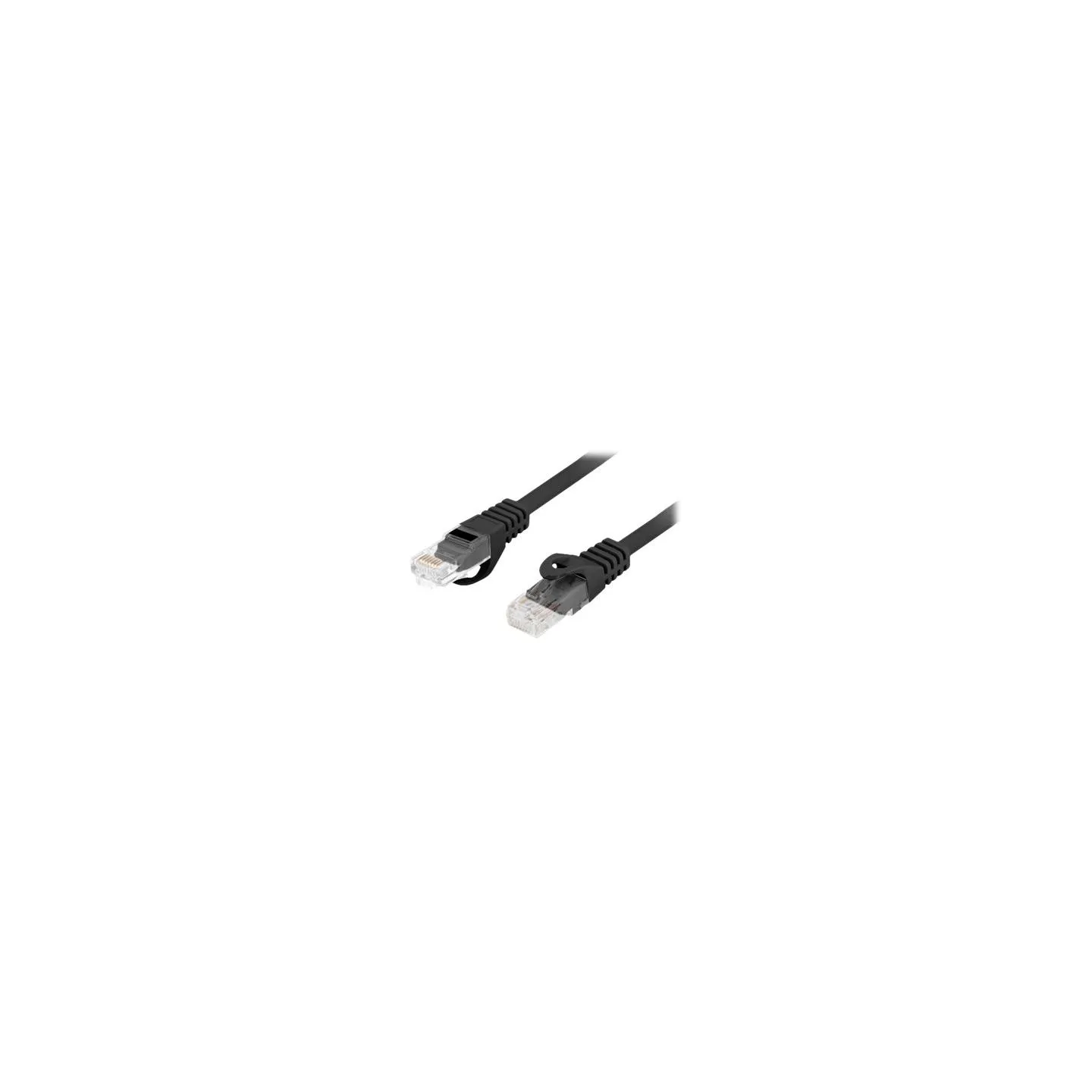 Lanberg | Patchcord Cat.6 UTP LSZH CU | PCU6-10CU-0150-BK | 1.5 m | Black
