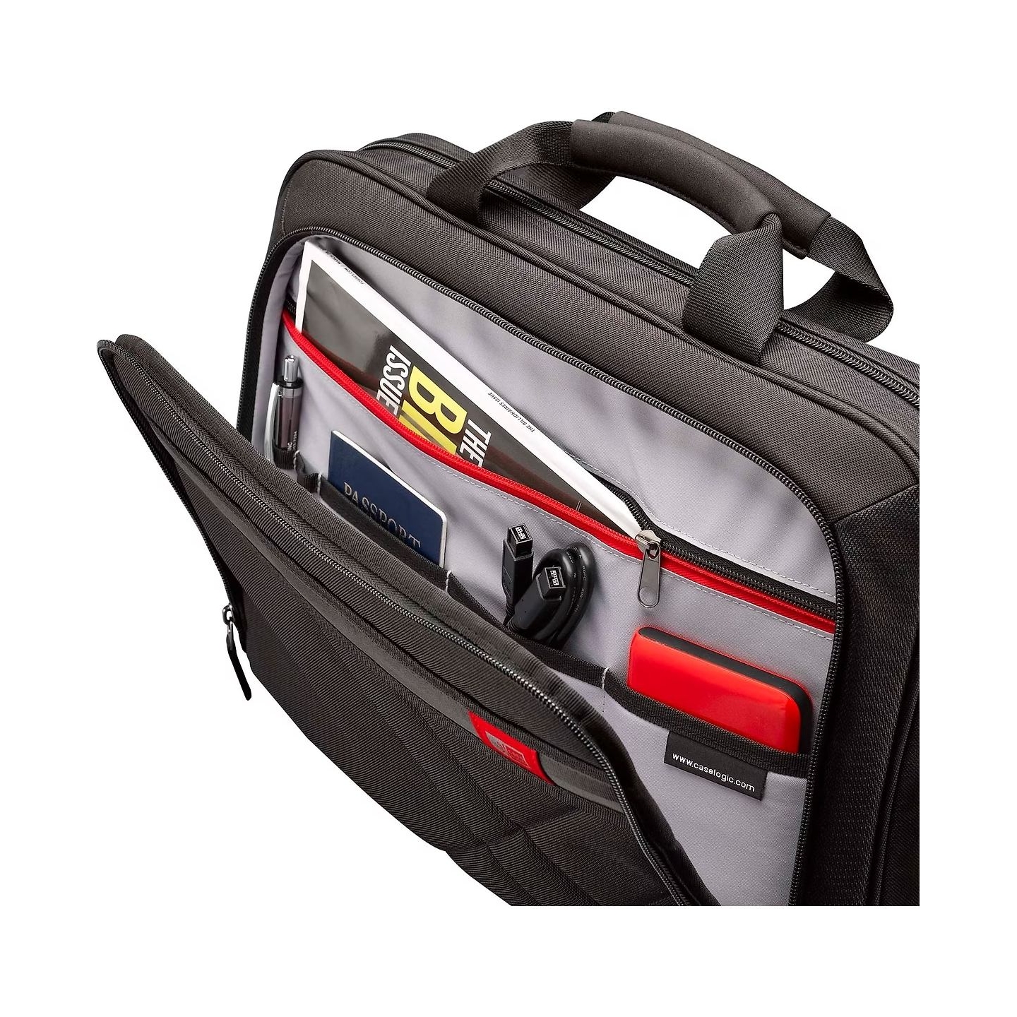 Case Logic | Casual Laptop Bag | DLC117 | Fits up to size 17 " | Laptop Bag | Shoulder strap | Black