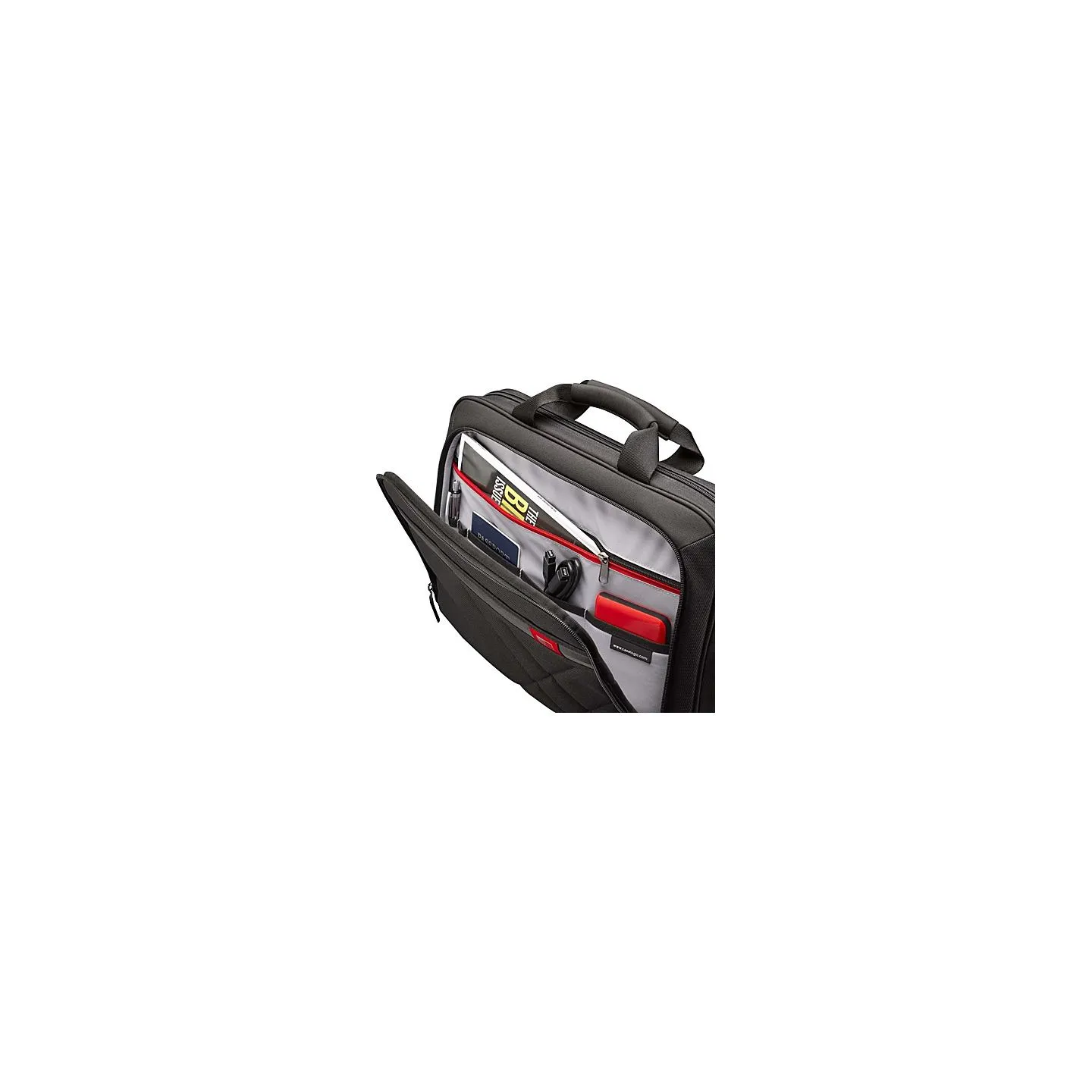 Case Logic | DLC115 | Fits up to size 15 " | Messenger - Briefcase | Black | Shoulder strap