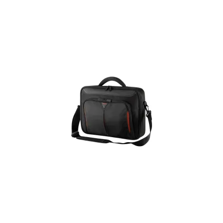 Targus | Classic | Fits up to size 14 " | Messenger - Briefcase | Black/Red | Shoulder strap