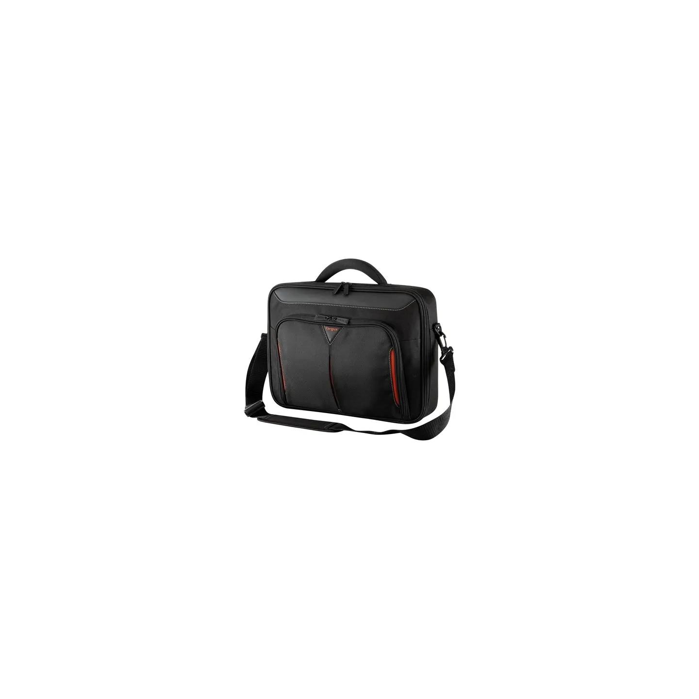 Targus | Classic | Fits up to size 14 " | Messenger - Briefcase | Black/Red | Shoulder strap