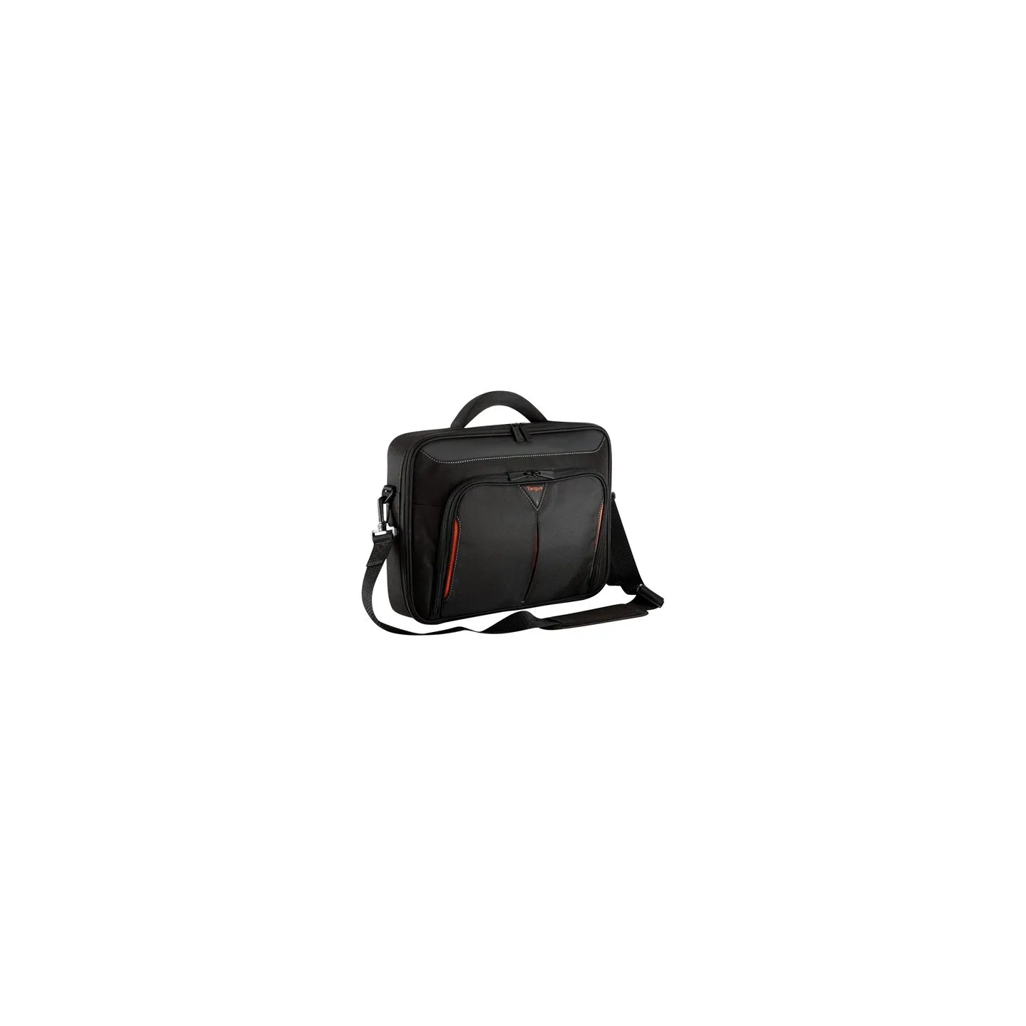 Targus | Classic | Fits up to size 14 " | Messenger - Briefcase | Black/Red | Shoulder strap
