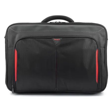 Targus | CN418EU | Clamshell Laptop Bag | Briefcase | Black/Red | 17-18 " | Shoulder strap