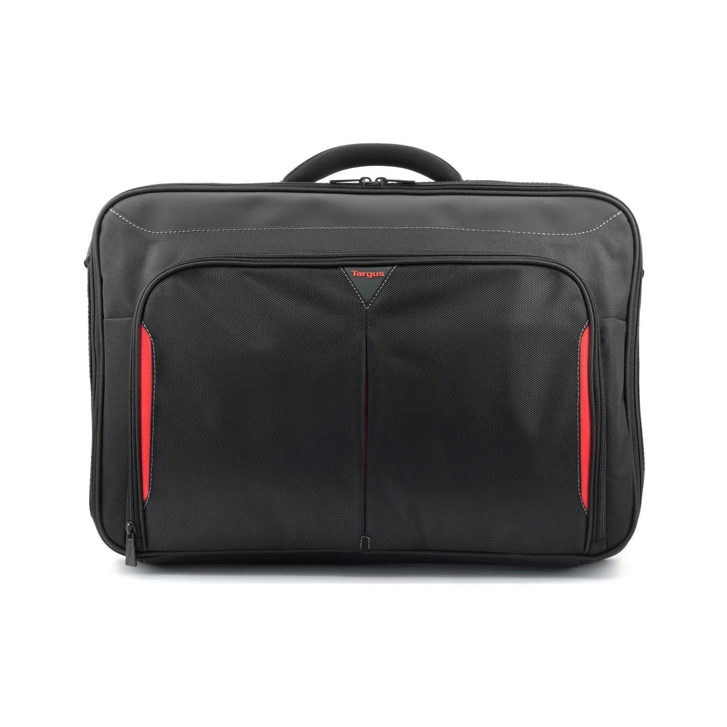 Targus | CN418EU | Clamshell Laptop Bag | Briefcase | Black/Red | 17-18 " | Shoulder strap