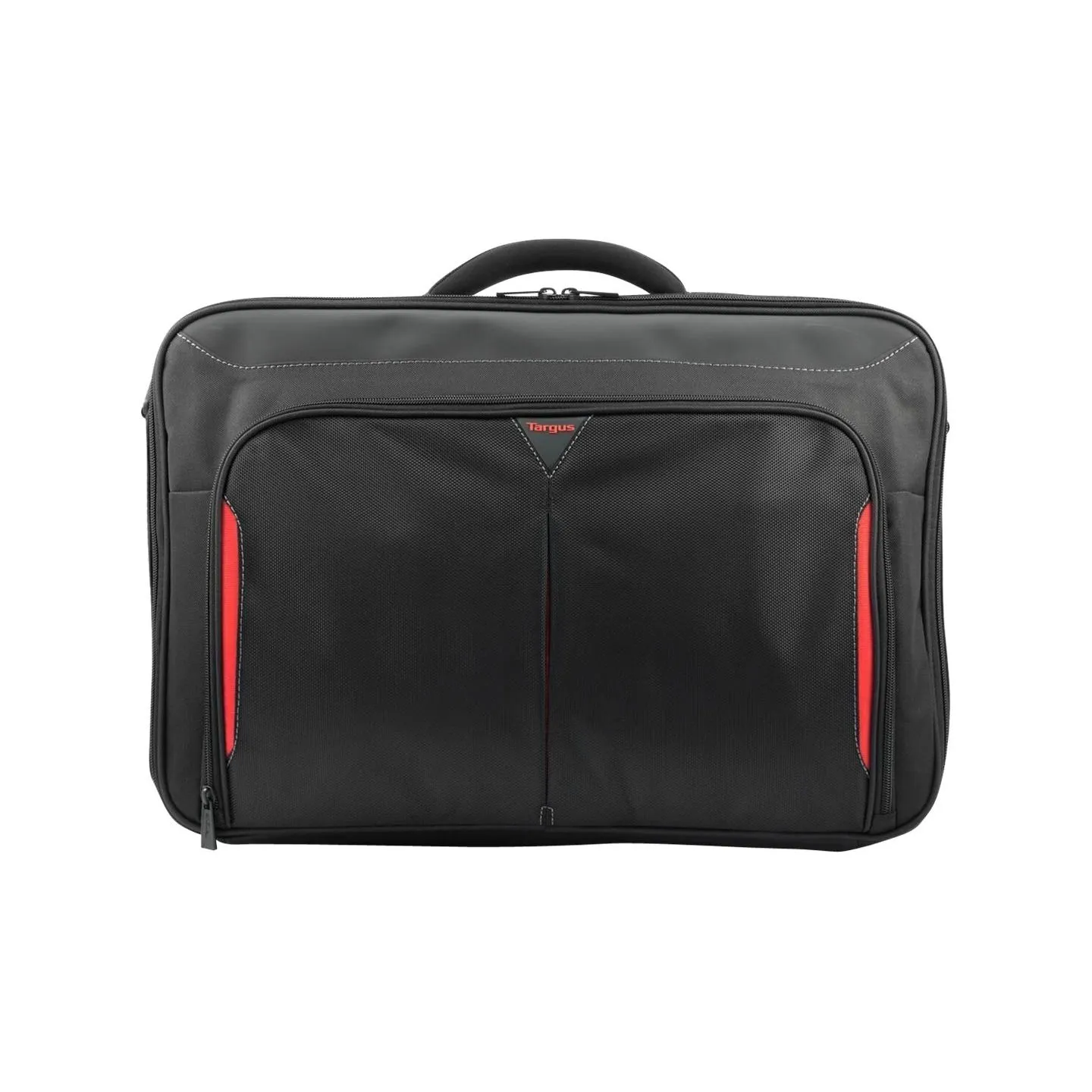 Targus | CN418EU | Clamshell Laptop Bag | Briefcase | Black/Red | 17-18 " | Shoulder strap
