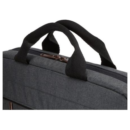 Case Logic | Era Attaché | Fits up to size 14 " | Messenger - Briefcase | Obsidian | Shoulder strap