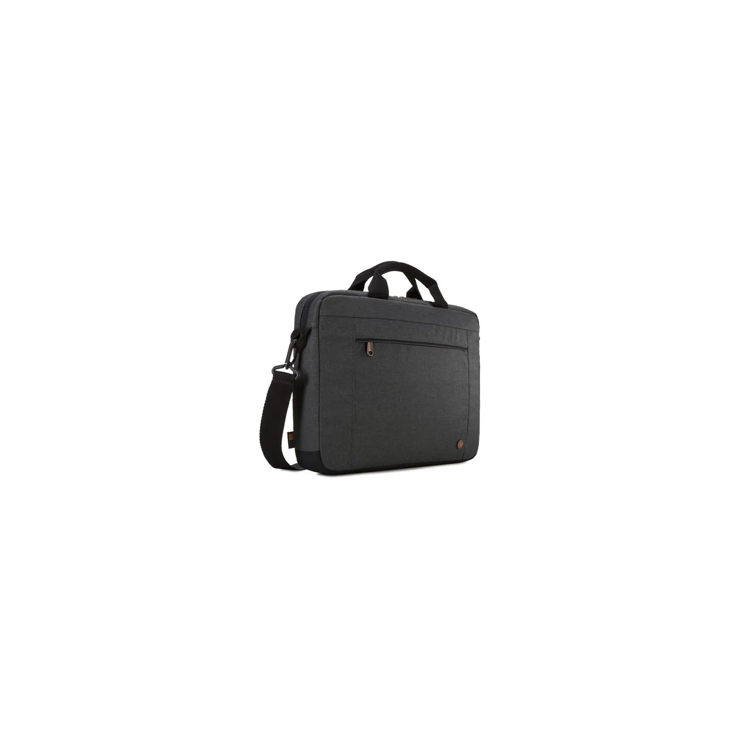 Case Logic | Era Attaché | Fits up to size 14 " | Messenger - Briefcase | Obsidian | Shoulder strap