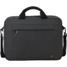 Case Logic | Era Attaché | Fits up to size 14 " | Messenger - Briefcase | Obsidian | Shoulder strap
