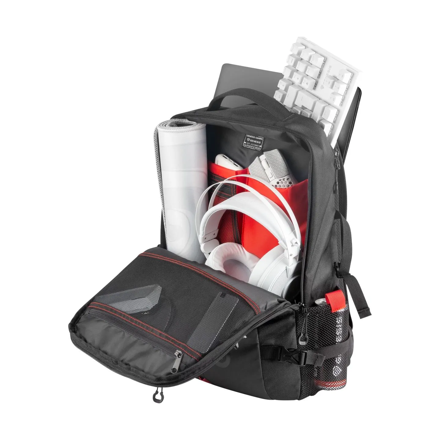 Genesis | Pallad 410 | Laptop Backpack | Backpack | Black | Shoulder strap