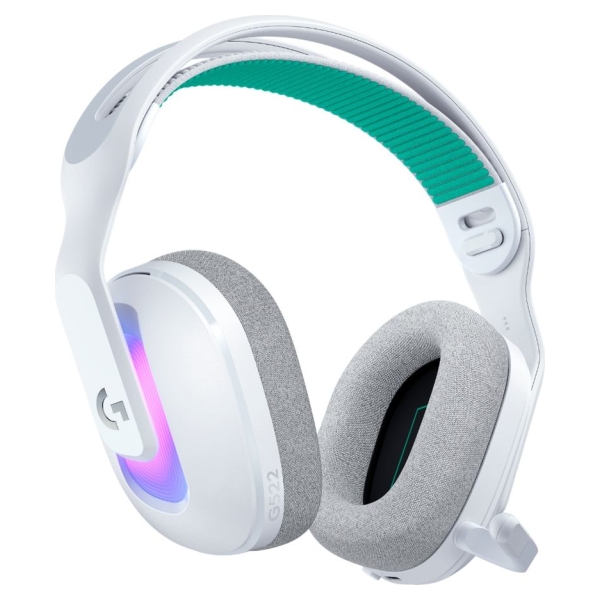 Logitech G522 LIGHTSPEED Wireless Gaming Headset - WHITE - EMEA28i-935 - 2.4GHZ