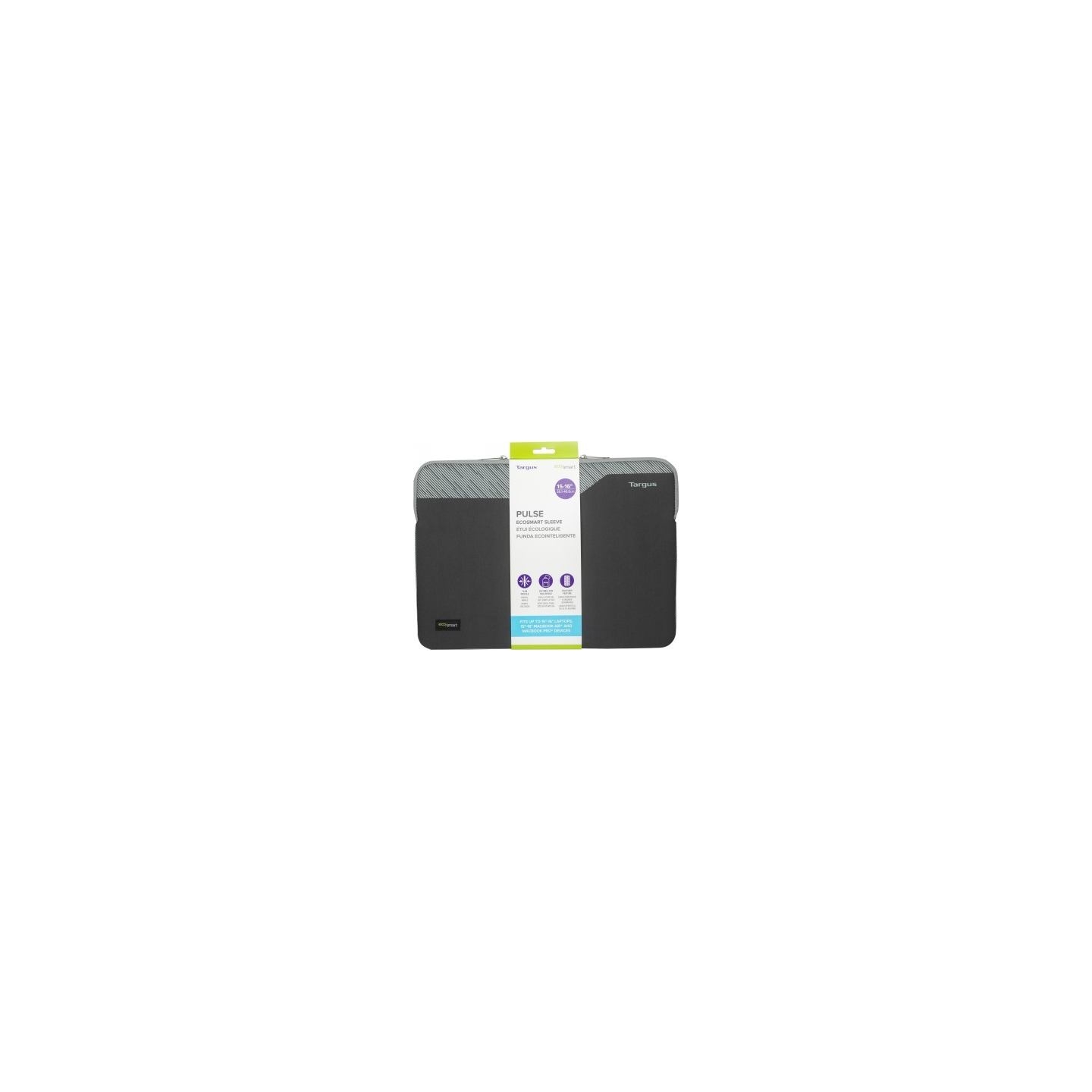 Targus ® PULSE 15-16" SLEEVE -CHARCOAL