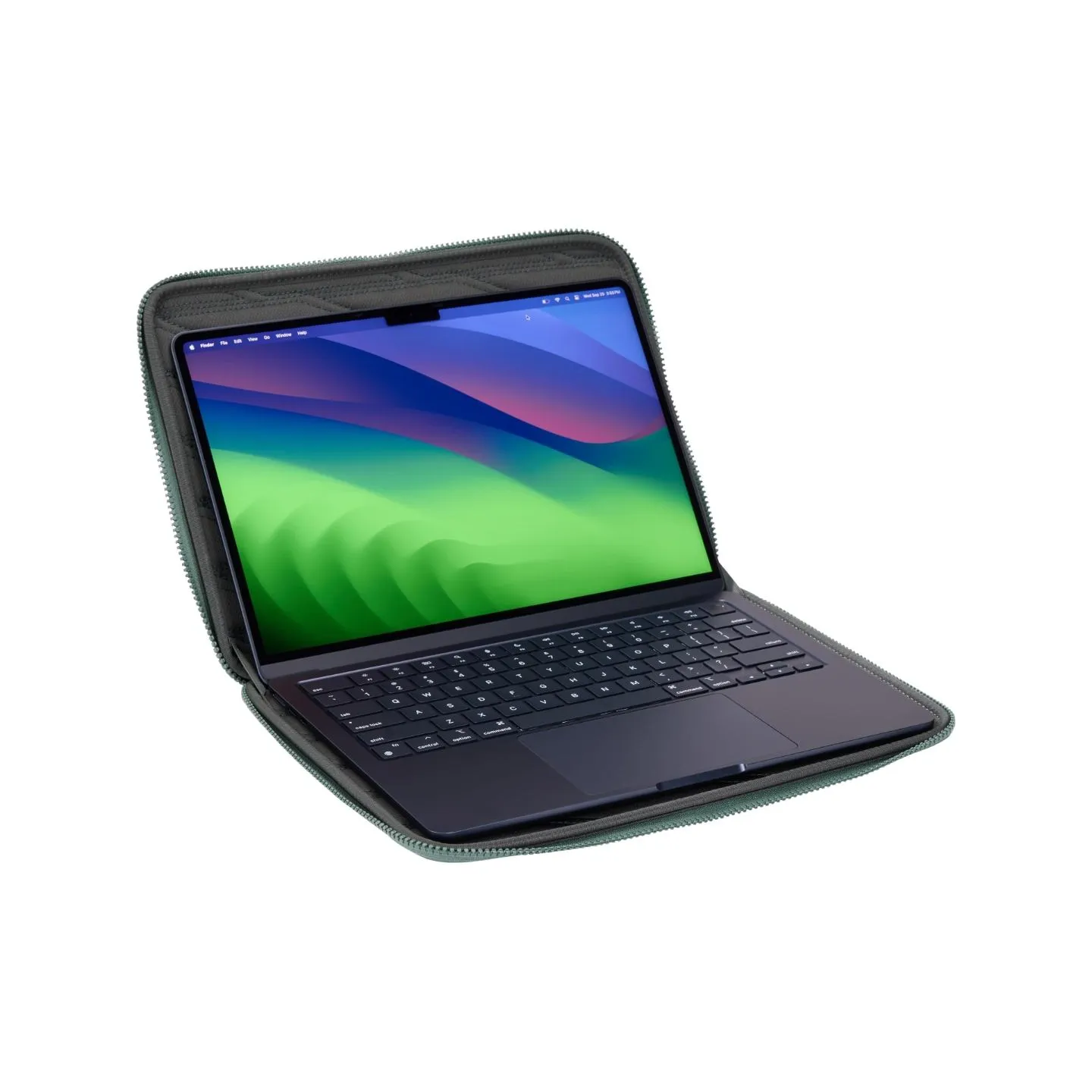 Thule Gauntlet | Fits up to size 14 " | MacBook Sleeve | Hazy green