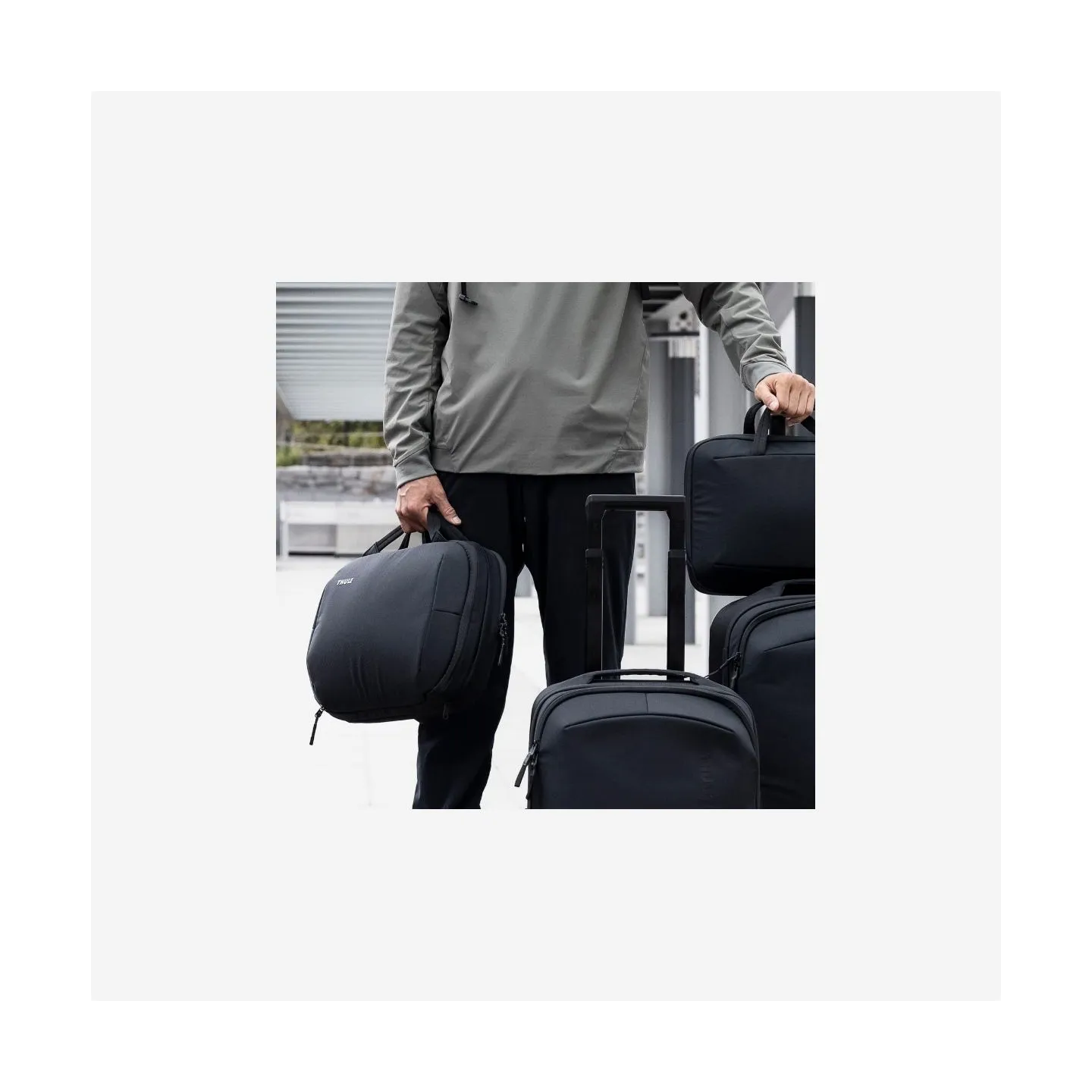 Thule | TSBB401 Subterra 2 | Hybrid Travel Bag, 15L | Fits up to size 16 " | Carry-on luggage | Dark Slate