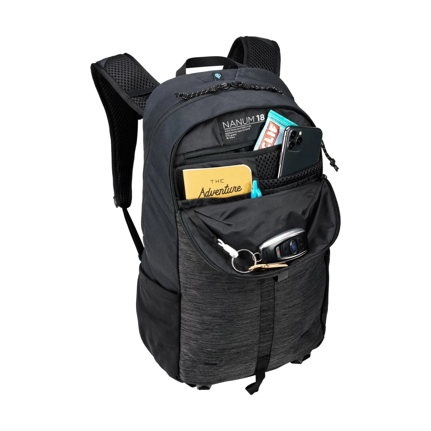 Thule | Nanum, 18L | Hiking Backpack | Black