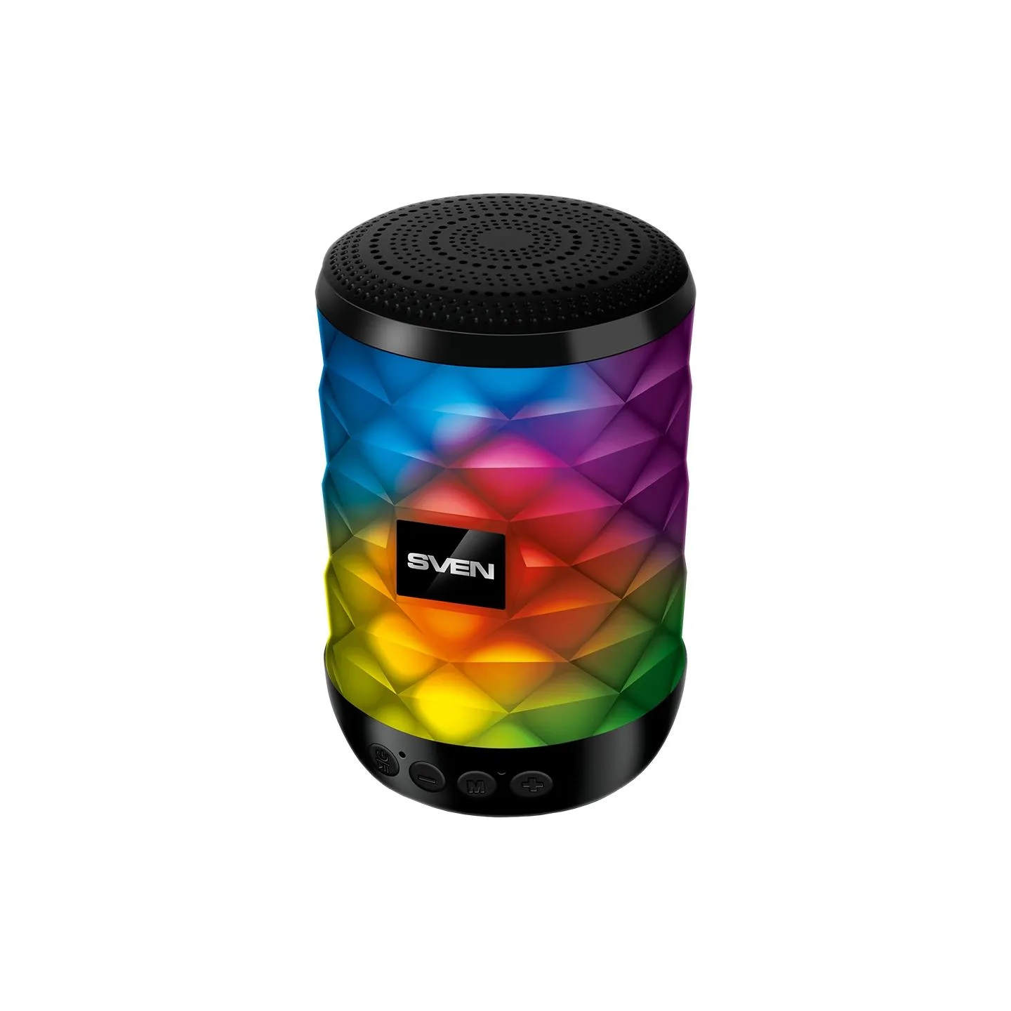 Sven Speaker SVEN PS-55, black (5W, TWS, Bluetooth, FM, USB, microSD, 600mA*h)
