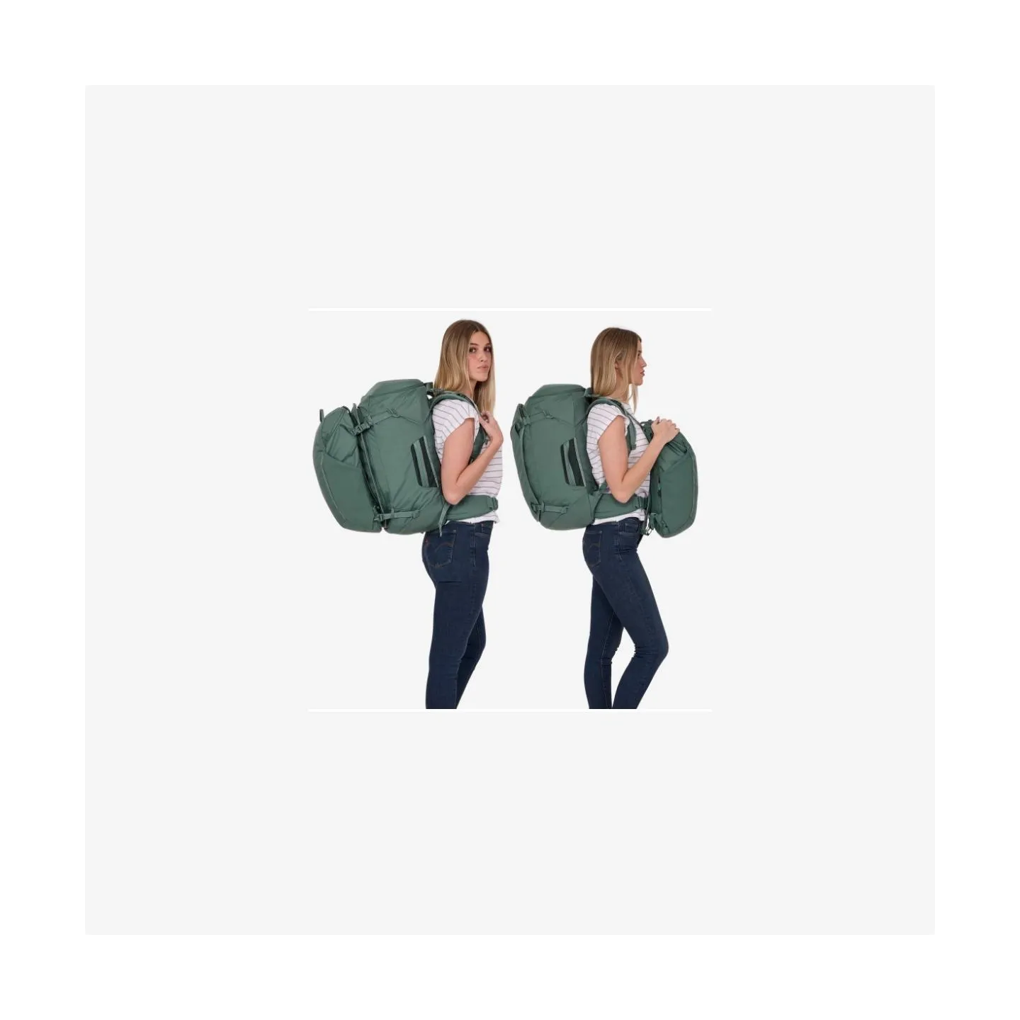Thule Landmark, 60 L | Women's travel pack | Hazy Green