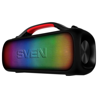 Sven Speaker SVEN PS-360, black (24W, Waterproof (IPx5), TWS, Bluetooth, FM, USB, 3000mA*h)