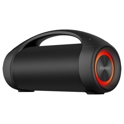 Sven PS-370 2x20W; TWS; FM radio; AUX; USB/SD-card support;Waterproof (IPx5); Lighting