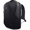 Dell Alienware AW7825P | Fits up to size Up to 18 " | Backpack | Black | Shoulder strap | Waterproof