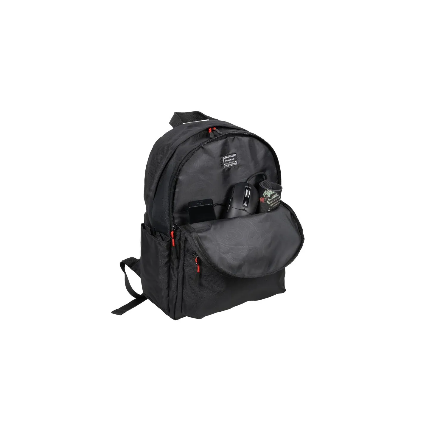 Genesis Pallad 200 | Fits up to size 14.1 " | Backpack | Black | Shoulder strap