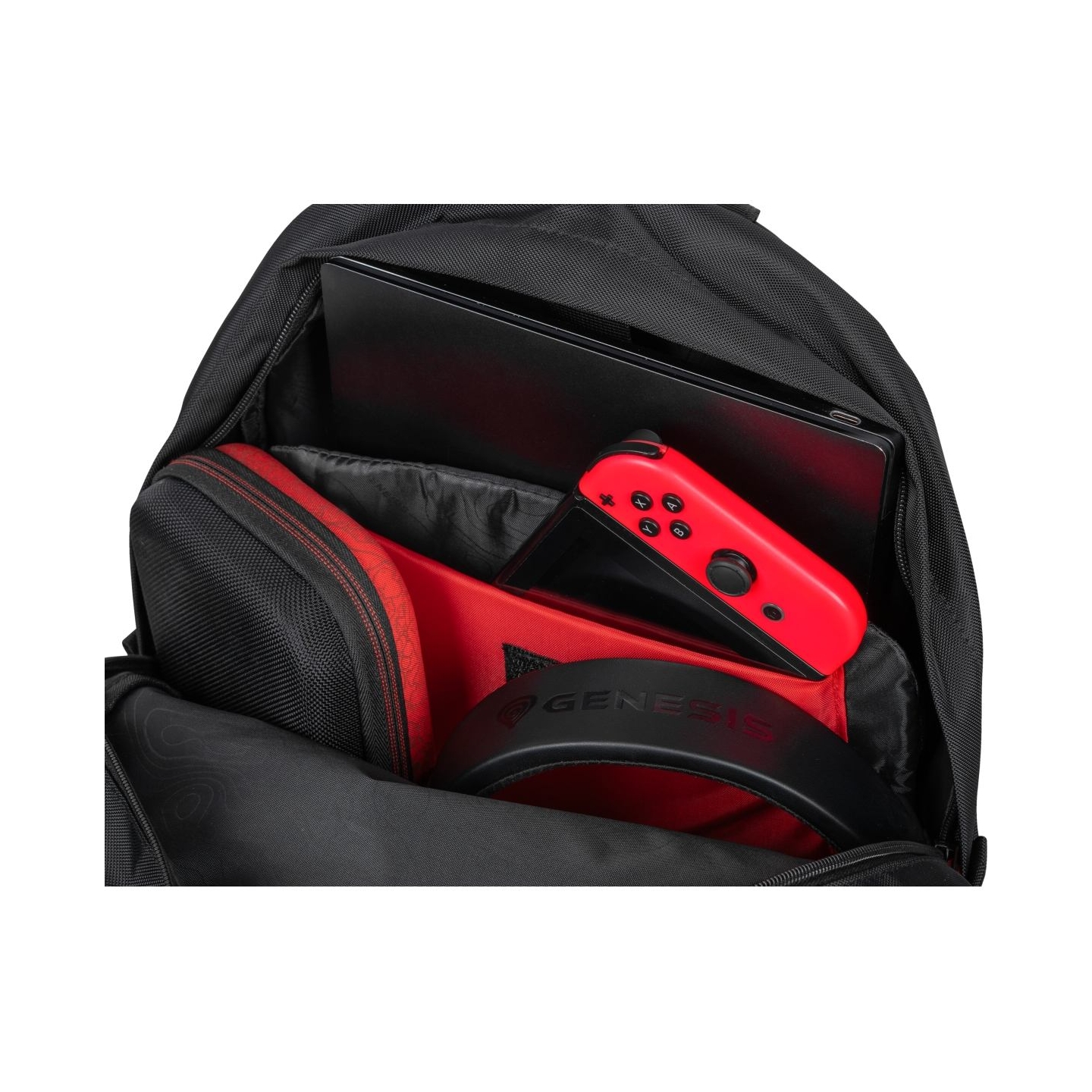 Genesis Pallad 200 | Fits up to size 14.1 " | Backpack | Black | Shoulder strap