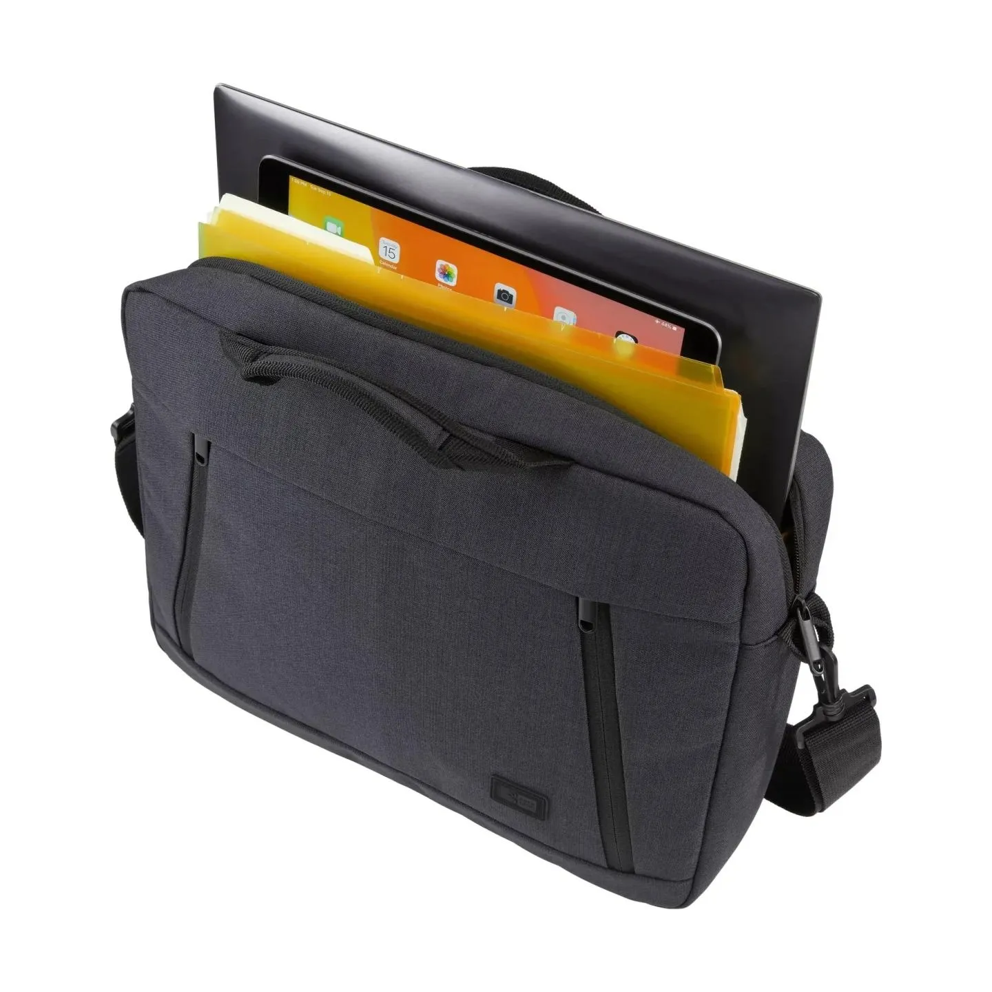 Case Logic Huxton | Fits up to size 14 " | Laptop attaché | Black | Shoulder strap