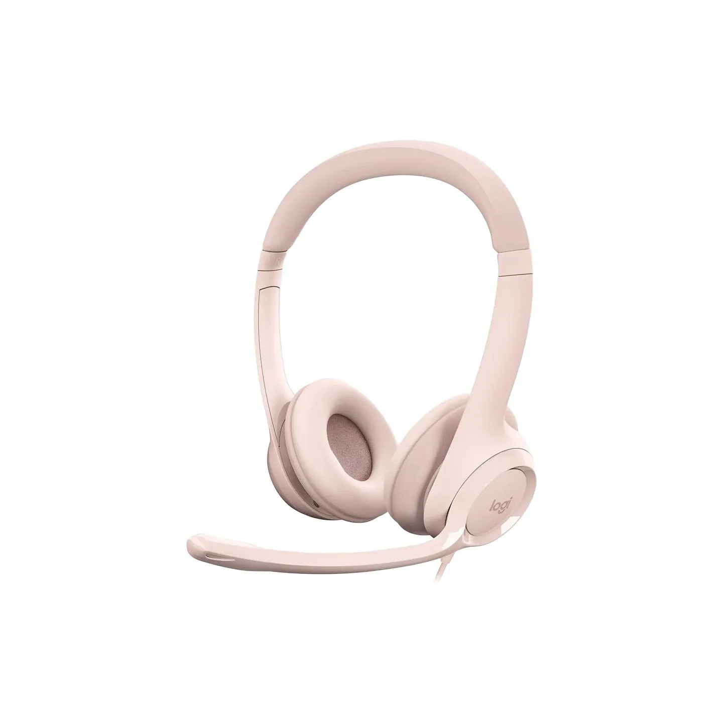 Logitech H390 Corded Headset - ROSE - USB