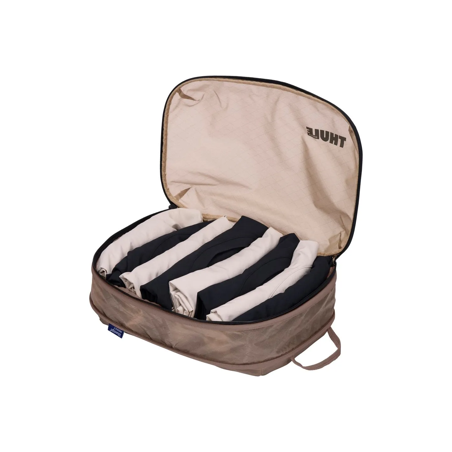 Thule Compression Packing Cube, Medium | Packing Cube | Gentle Beige