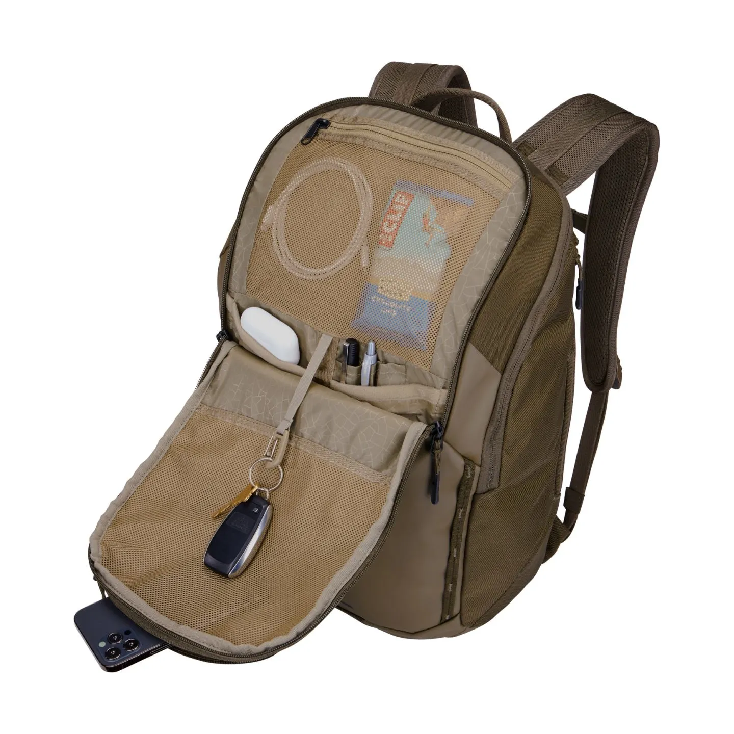 Thule Chasm | Fits up to size 17 " | Backpack | Deep Khaki | Waterproof
