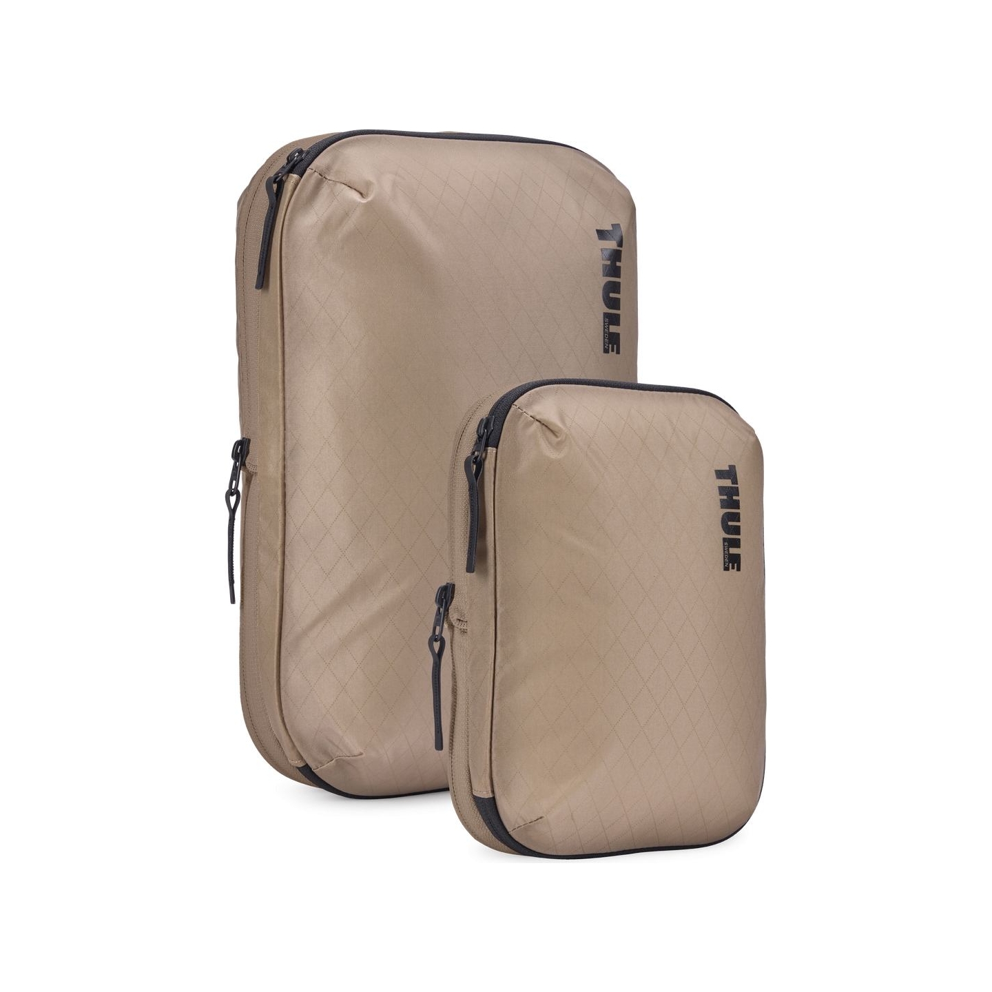 Thule Compression Cube Set, Small/Medium | Packing Cube | Gentle Beige