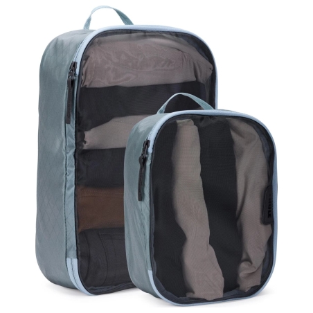 Thule Packing Cube Set, 1x Medium, 1x Small | Packing Cube | Pond Gray
