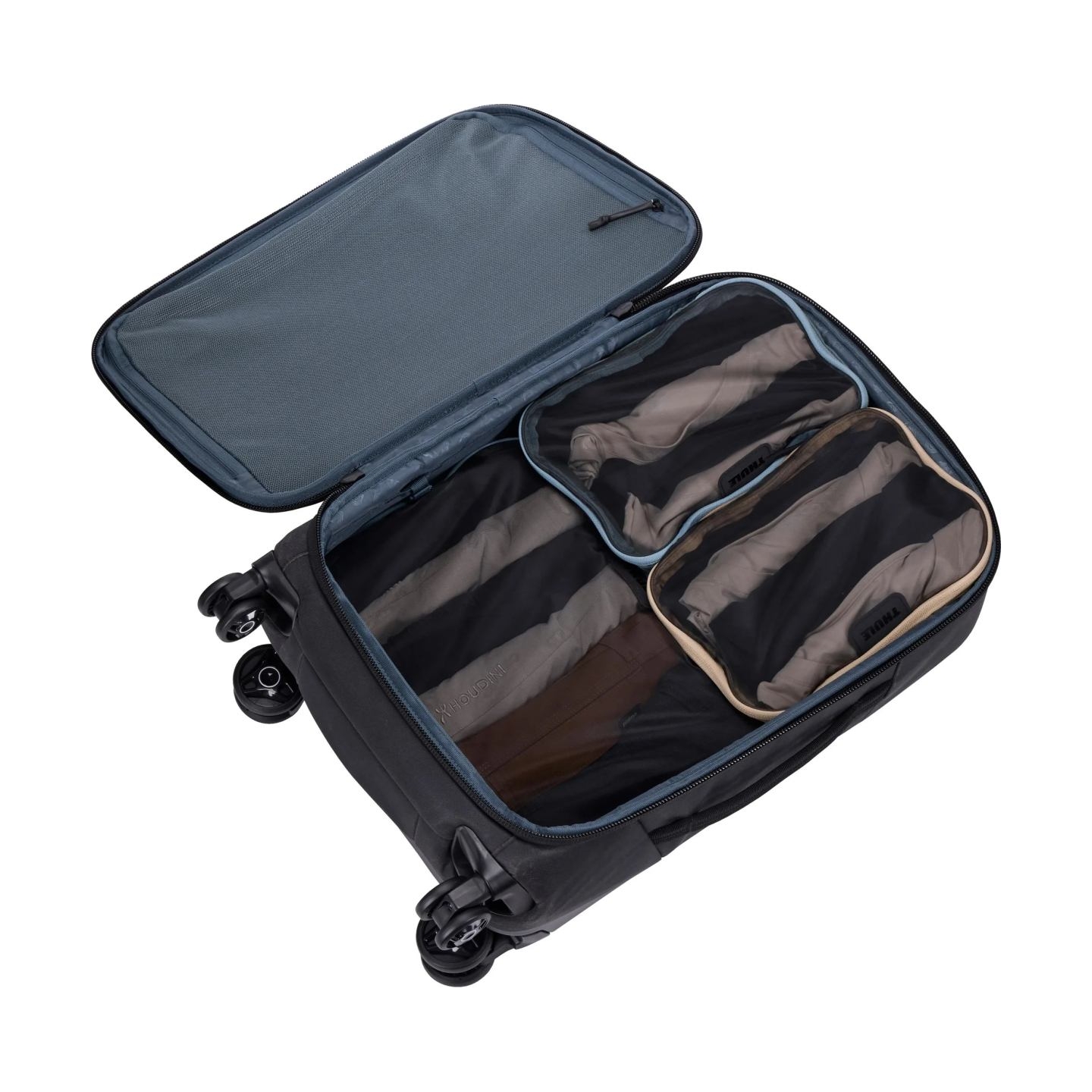 Thule Packing Cube Set, 1x Medium, 1x Small | Packing Cube | Pond Gray