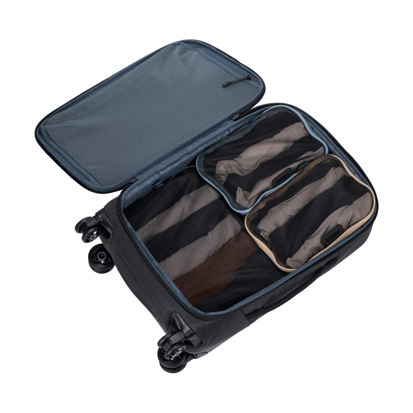 Thule Packing Cube Set, 1x Medium, 1x Small | Packing Cube | Pond Gray