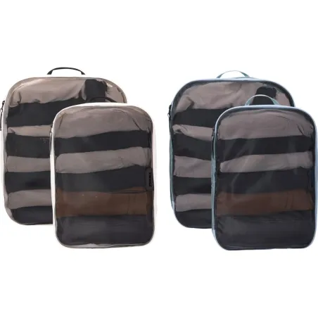 Thule Packing Cube, 2x Large, 2x Medium | Packing Cube | Pond Gray/White