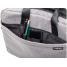 Natec Laptop Bag, Mustela, 15.6", Grey | Natec | Mustela | Fits up to size 15.6 " | Toploading laptop case | Shoulder strap | Gr