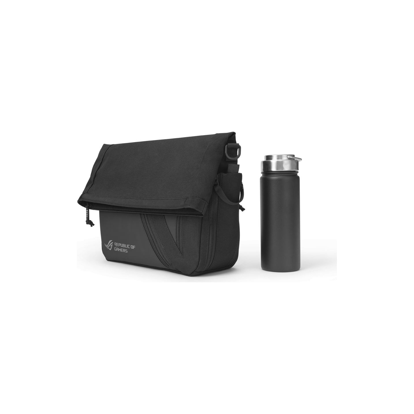 Asus | ROG Archer Messenger BC2000 | Fits up to size 14 " | Bag | Shoulder strap | Waterproof | Black/Gray